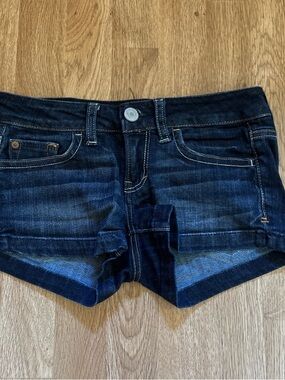 American Eagle Outfitters Indigo Blue Denim Cutoff Shorts